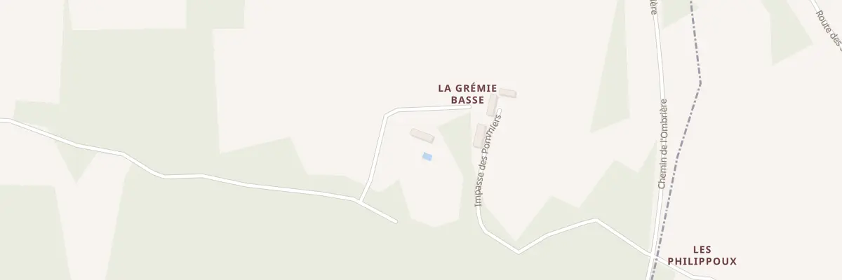 Plan du 25 La Gremie Haute à Veyrines-de-Vergt