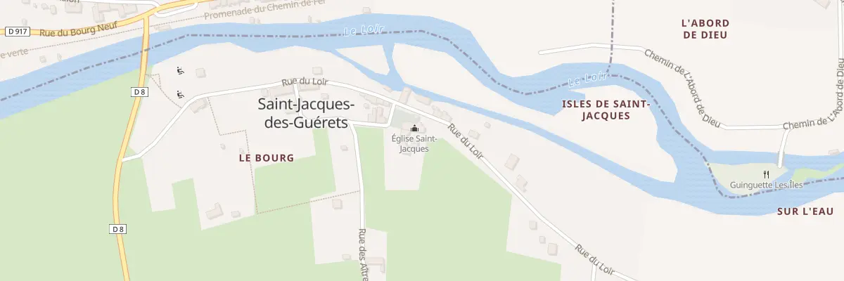 Plan du 5014F Rue du Loir à Saint-Jacques-des-Guérets