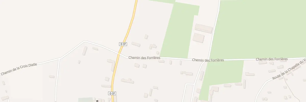 Plan du 4 Che des Forrieres à Blosseville