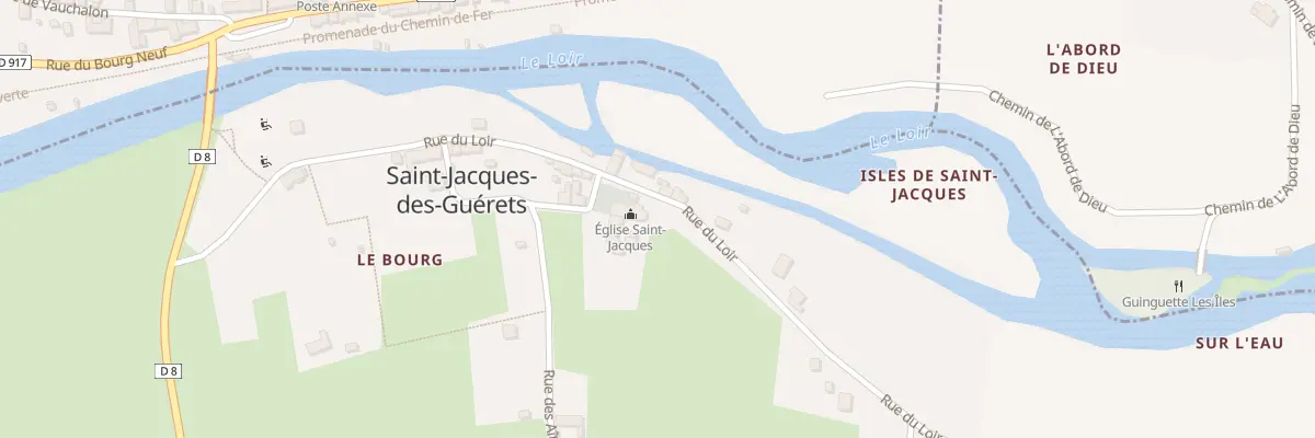 Plan du 14 Rue du Loir à Saint-Jacques-des-Guérets