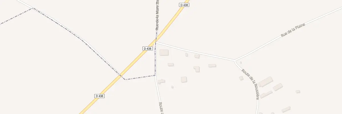 Plan du 1640 Rte de Saint Denis à Saint-Denis-des-Monts