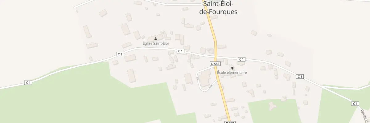 Plan du 4 Rte de Bosrobert à Saint-Éloi-de-Fourques