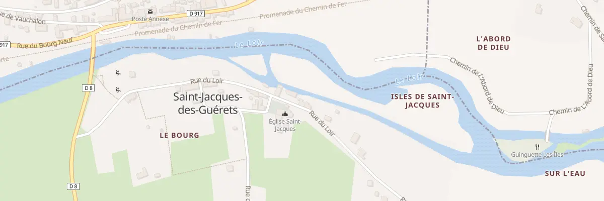 Plan du 15 Rue du Loir à Saint-Jacques-des-Guérets