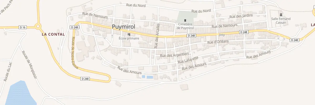 Plan du 22 Rue d’Orléans à Puymirol