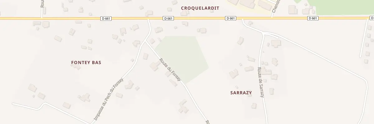 Plan du 15 Rte du Fontey à Penne-d’Agenais