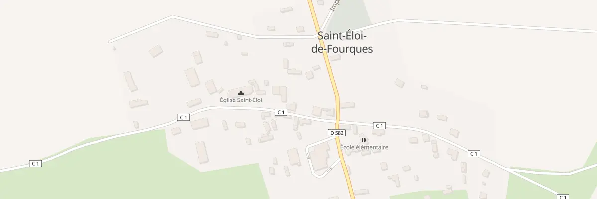 Plan du 3 Rte de Bosrobert à Saint-Éloi-de-Fourques