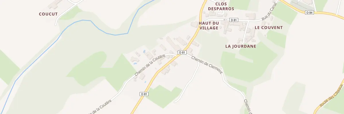 Plan du 55 Haut du Village à Saint-Laurent