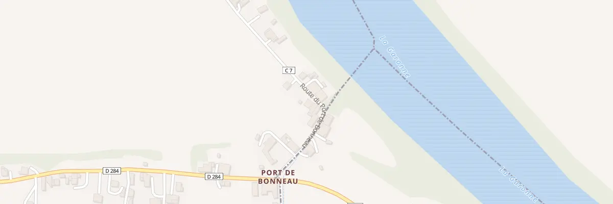 Plan du 181 Rte du Port de Bonneau à Saint-Sixte