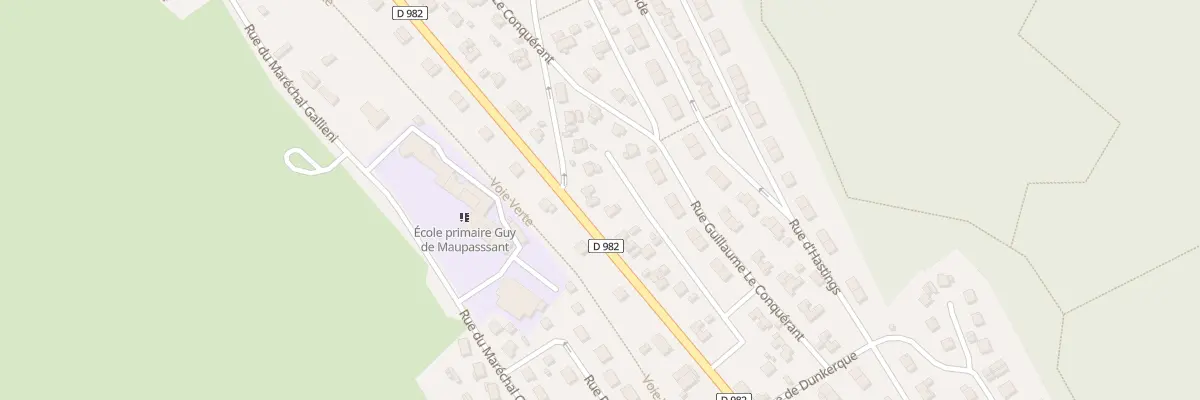 Plan du 884 Rue Georges Clémenceau au Trait