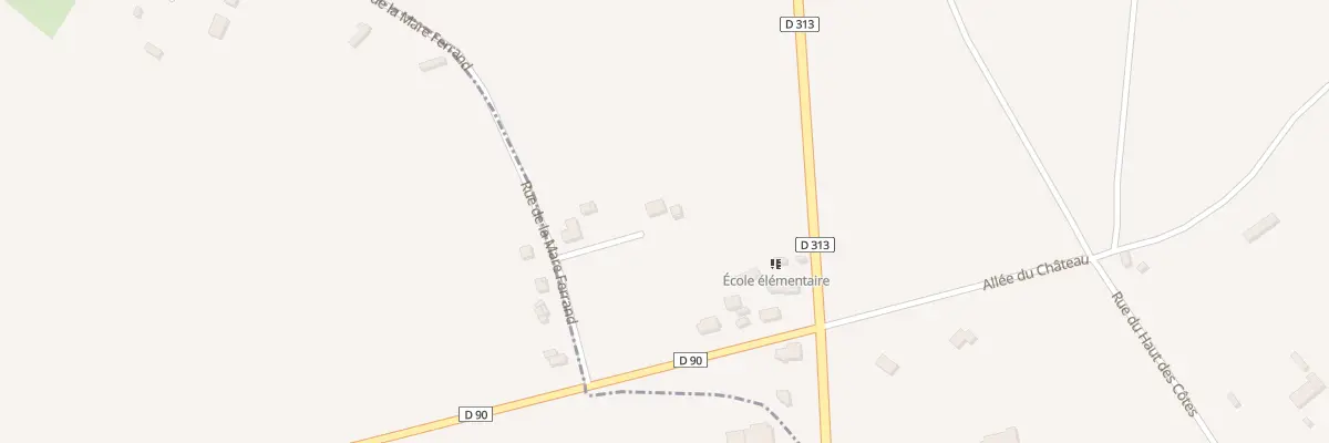 Plan du 8 Rue de la Mare Ferrand au Landin