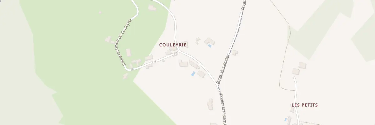 Plan du 42 Couleyrie à Pontours