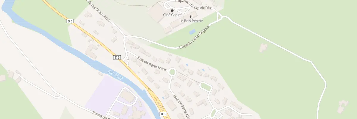 Plan du 14 Rue de Pène Nère à Aspet