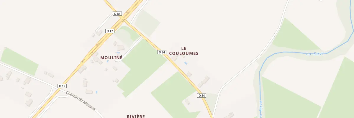 Plan du 14 Le Couloumes à Saint-Laurent