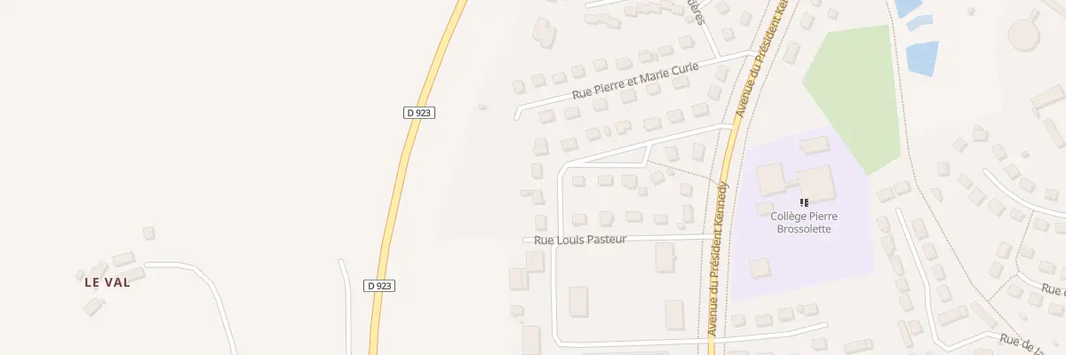 Plan du 16 Rue Léon Blum à Nogent-le-Rotrou