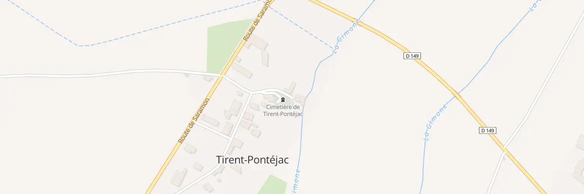 Plan du 79 Imp du Moulin à Tirent-Pontéjac