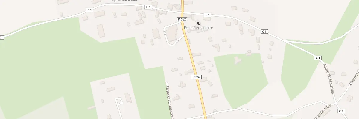 Plan du 9 Rte de Saint-Paul à Saint-Éloi-de-Fourques