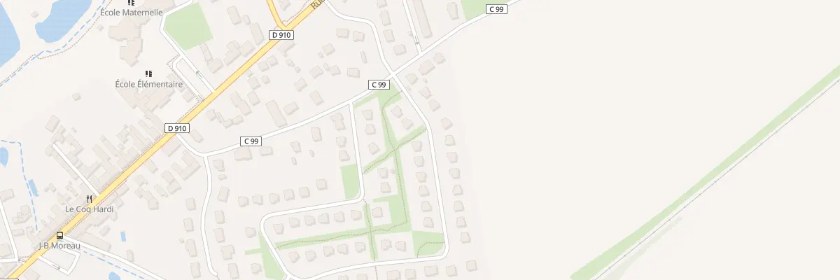 Plan du 50 Rue du Beignon à Monnaie
