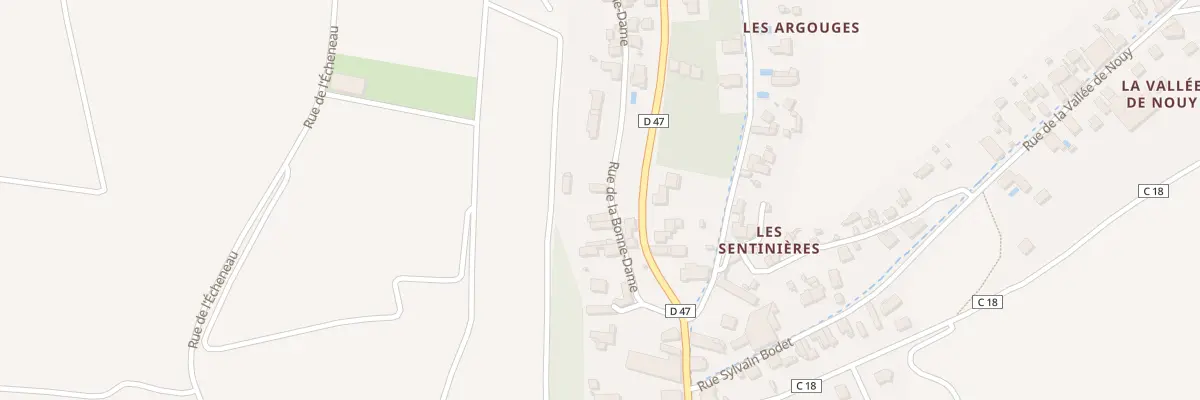 Plan du 16 Rue de la Bonne Dame à Vouvray