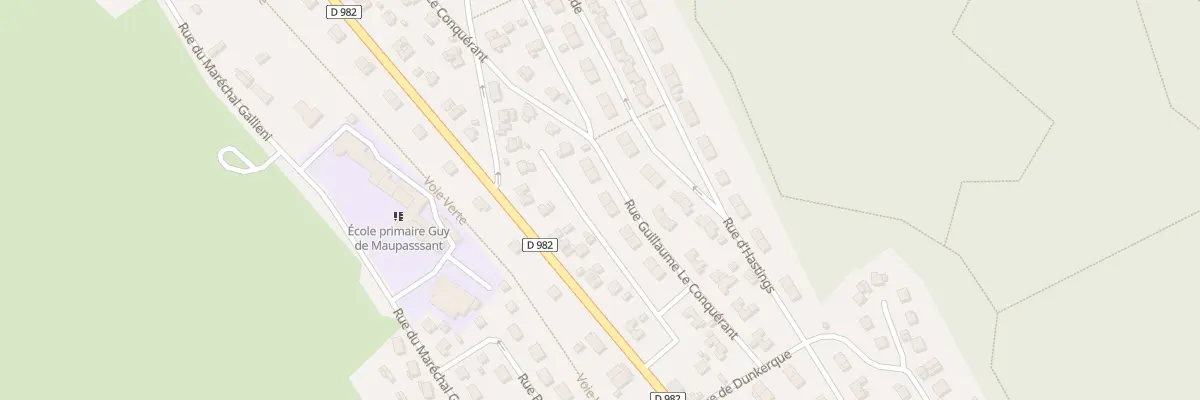 Plan du 175 Rue Guillaume le Conquerant au Trait