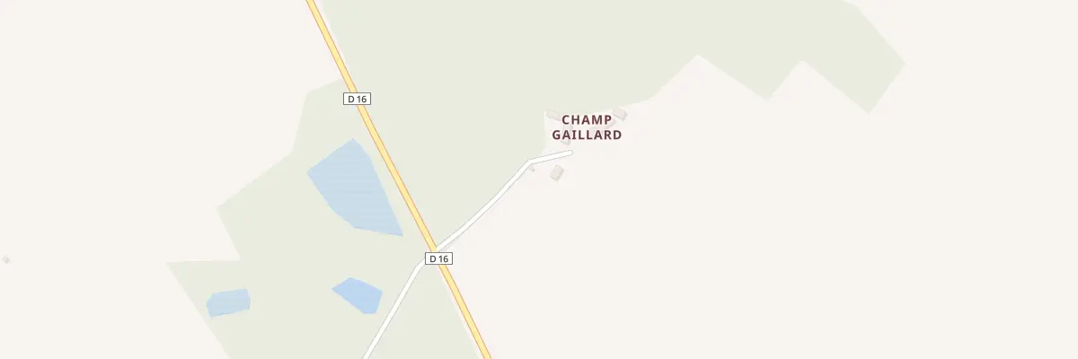 Plan du 2 Champ Gaillard à Saint-Pierre-de-Maillé
