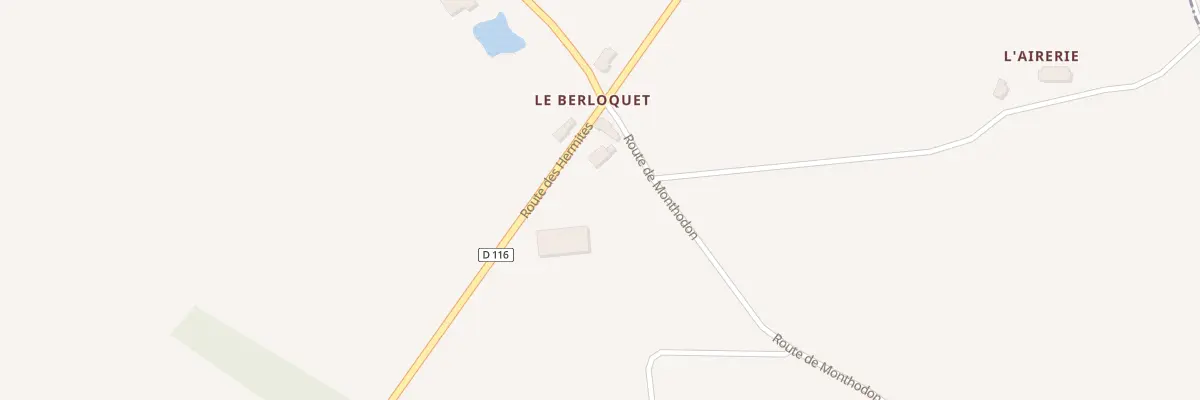 Plan du 50 Le Berloquet aux Hayes