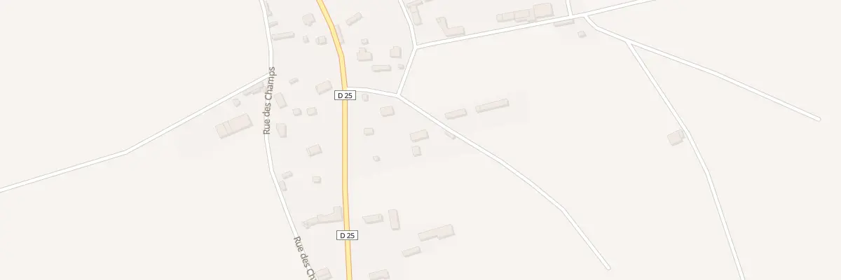 Plan du 2 Rue de la Forge à Thibouville