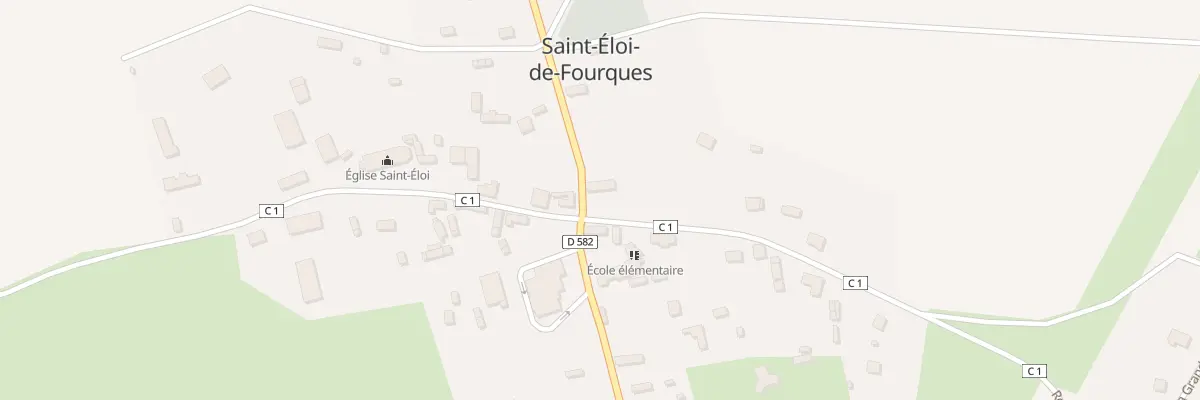 Plan du 55 Rte du Mouchel à Saint-Éloi-de-Fourques
