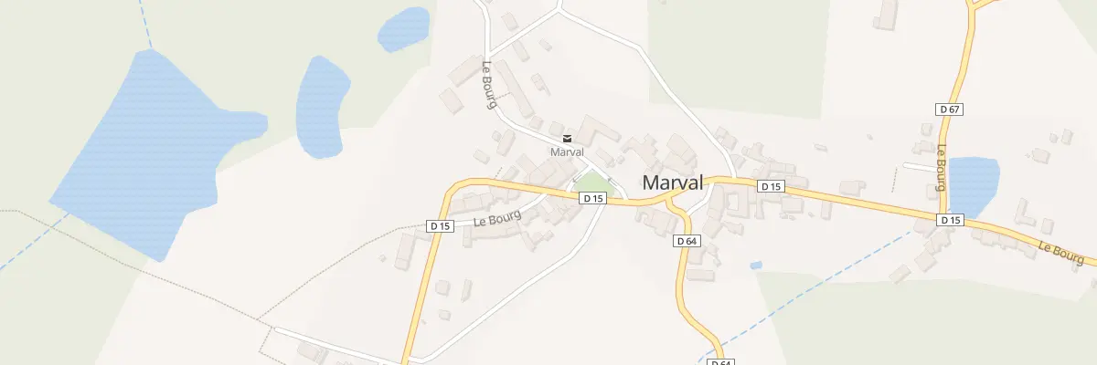 Plan du 5062 Le Bourg à Marval