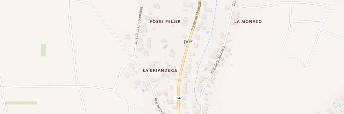 Plan du 30 Rte de Monnaie à Vouvray
