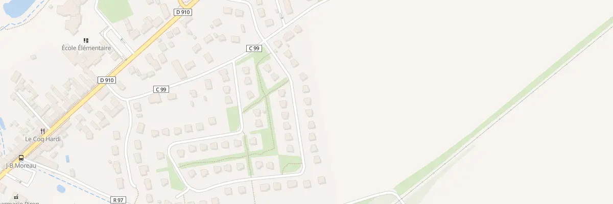 Plan du 59 Rue du Beignon à Monnaie