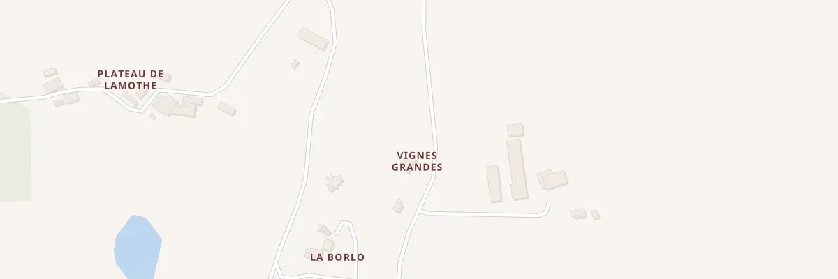 Plan du 50 Vignes Grandes à Tourliac