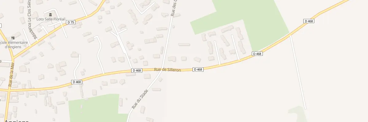 Plan du 439 Rue de Silleron à Angiens
