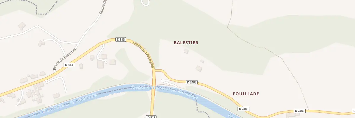Plan du 86 Balestier à Clermont-Soubiran