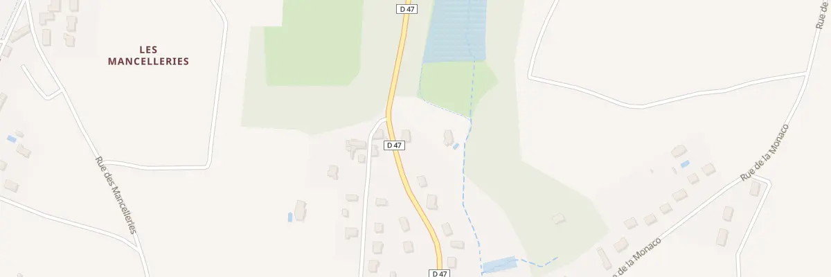 Plan du 81 Rte de Monnaie à Vouvray