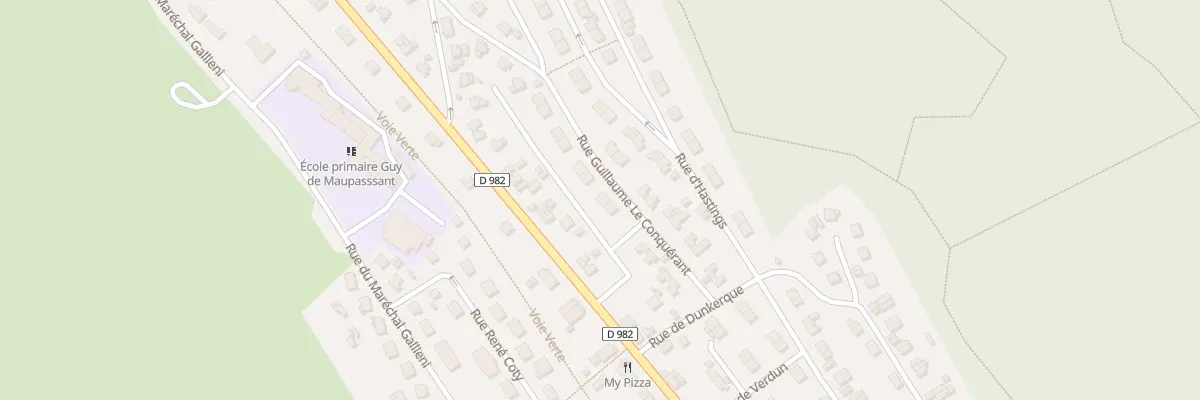 Plan du 115 Rue Guillaume le Conquerant au Trait