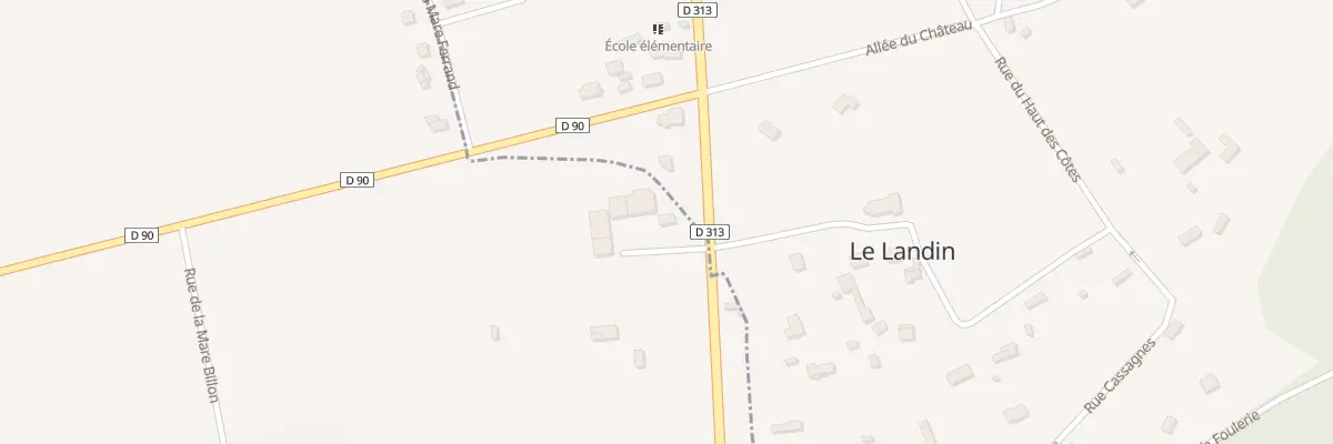 Plan du 3B Rte de la Mailleraye au Landin