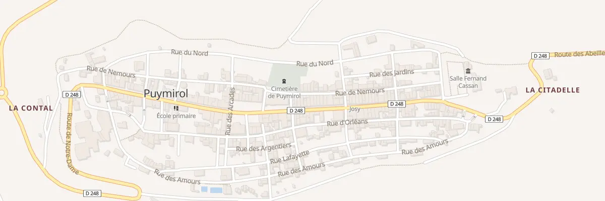 Plan du 55 Rue Royale à Puymirol
