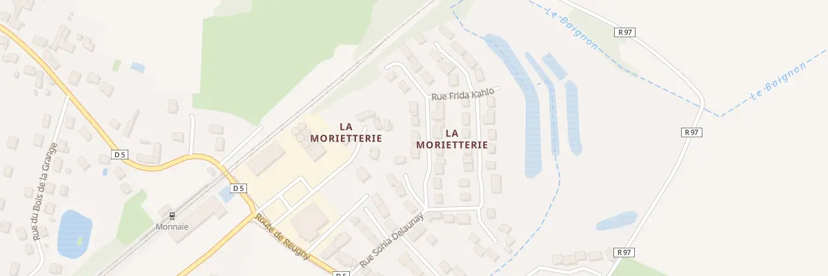 Plan du 84 Rue Dora Maar à Monnaie