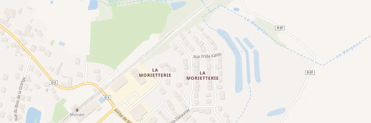 Plan du 114 Rue Dora Maar à Monnaie