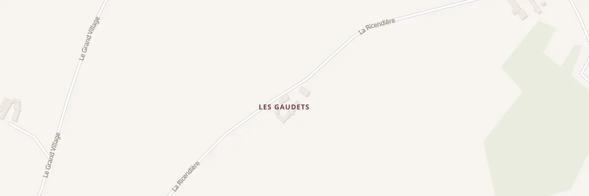 Plan du 177 Les Godets à Barrou