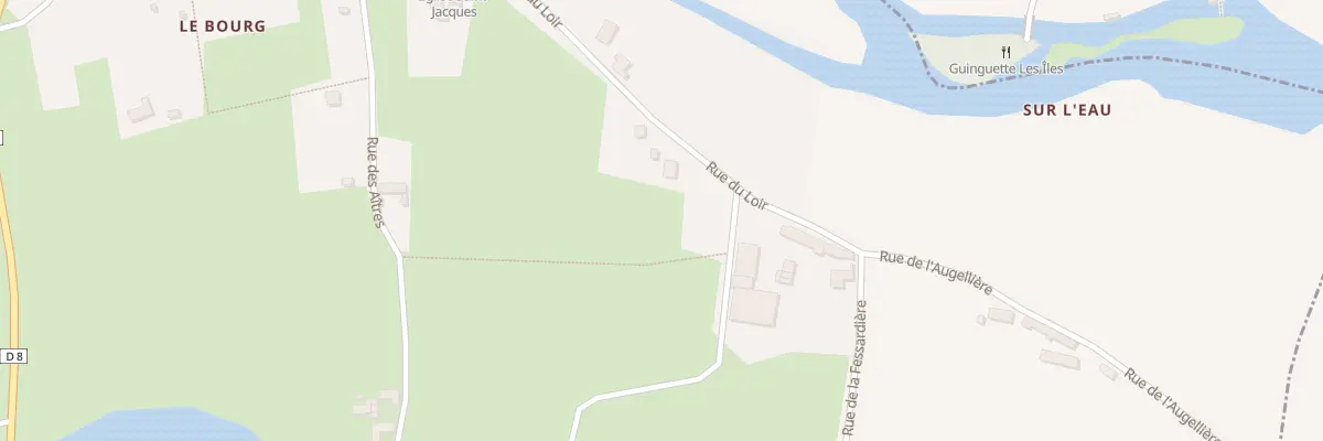 Plan du 20 Rue du Loir à Saint-Jacques-des-Guérets