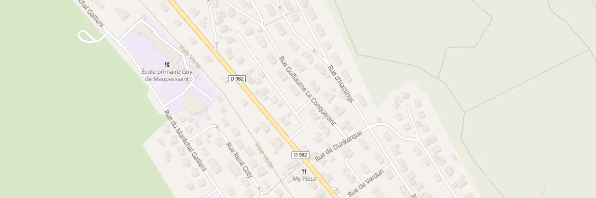 Plan du 99 Rue Guillaume le Conquerant au Trait