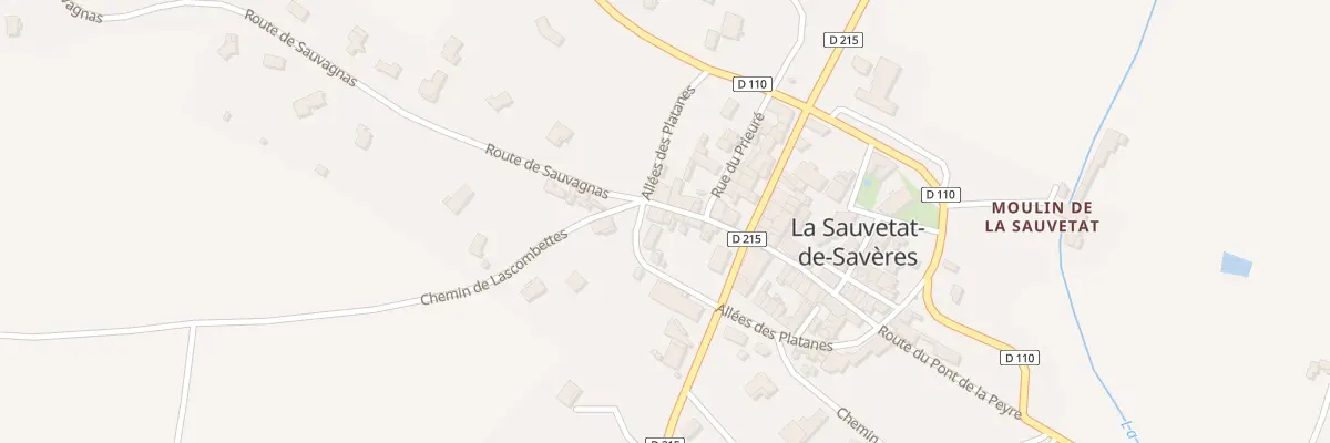 Plan du 20 Rue du Barry à La Sauvetat-de-Savères