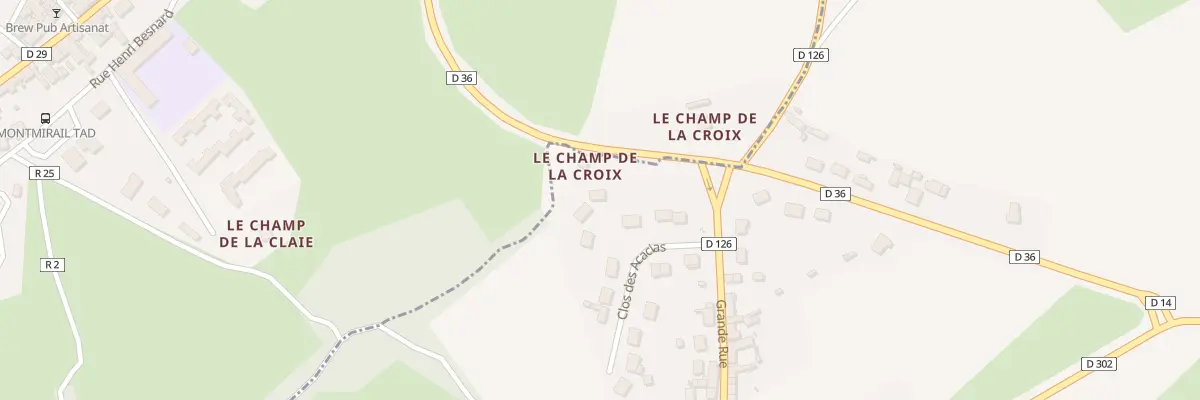 Plan du 8 Clos des Acacias à Melleray