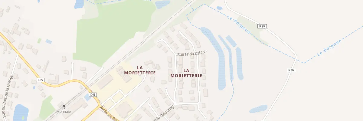 Plan du 113 Rue Dora Maar à Monnaie