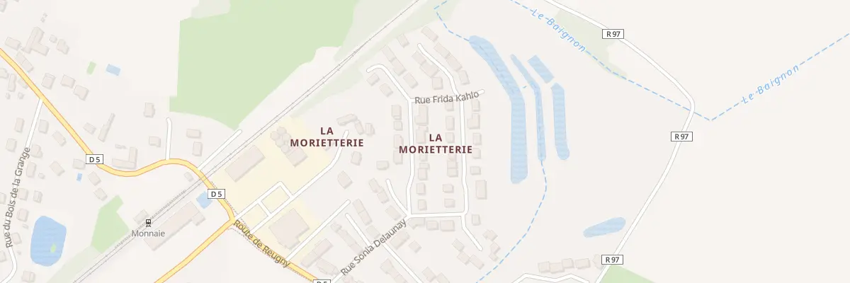 Plan du 91 Rue Dora Maar à Monnaie