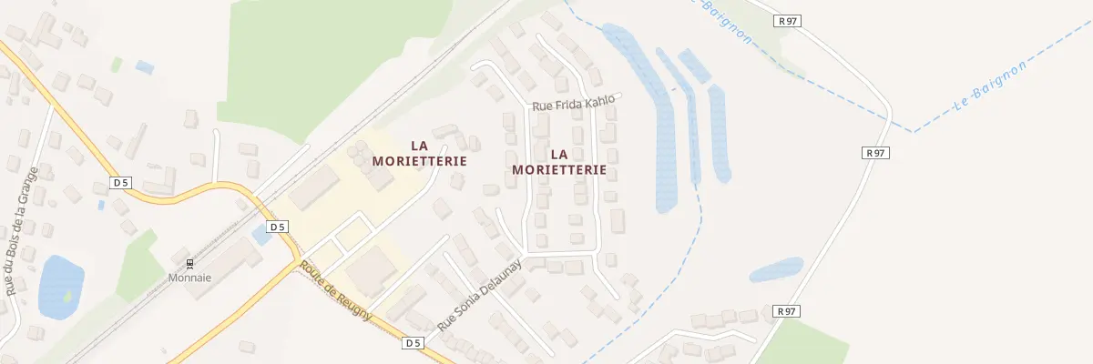 Plan du 65 Rue Dora Maar à Monnaie