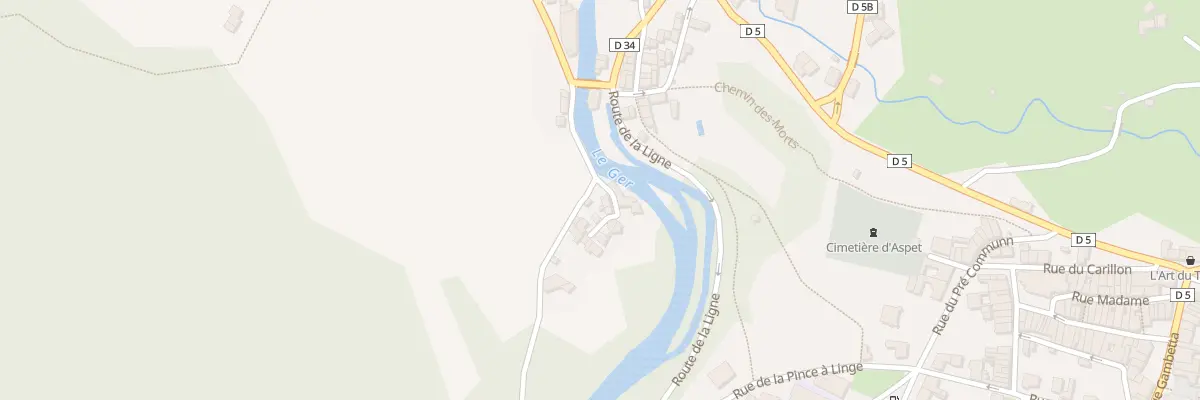 Plan du 91 Imp Dela Det Ger à Aspet