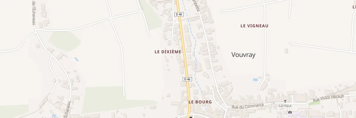 Plan du 12 Rue Victor Hugo à Vouvray