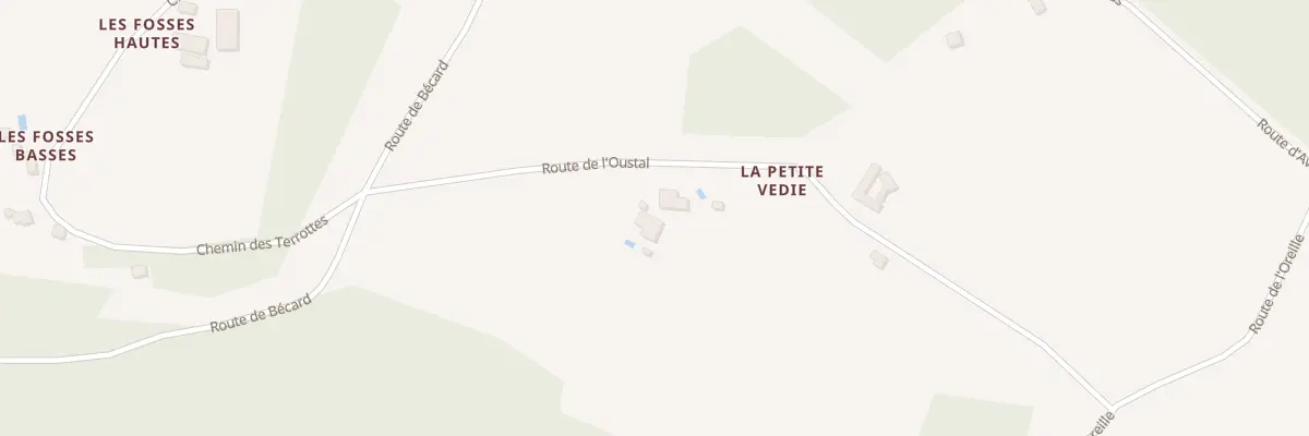 Plan du 165A La Vedie Nord à Saint-Avit-Sénieur